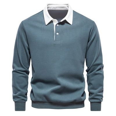 Männer Polohemd Henley