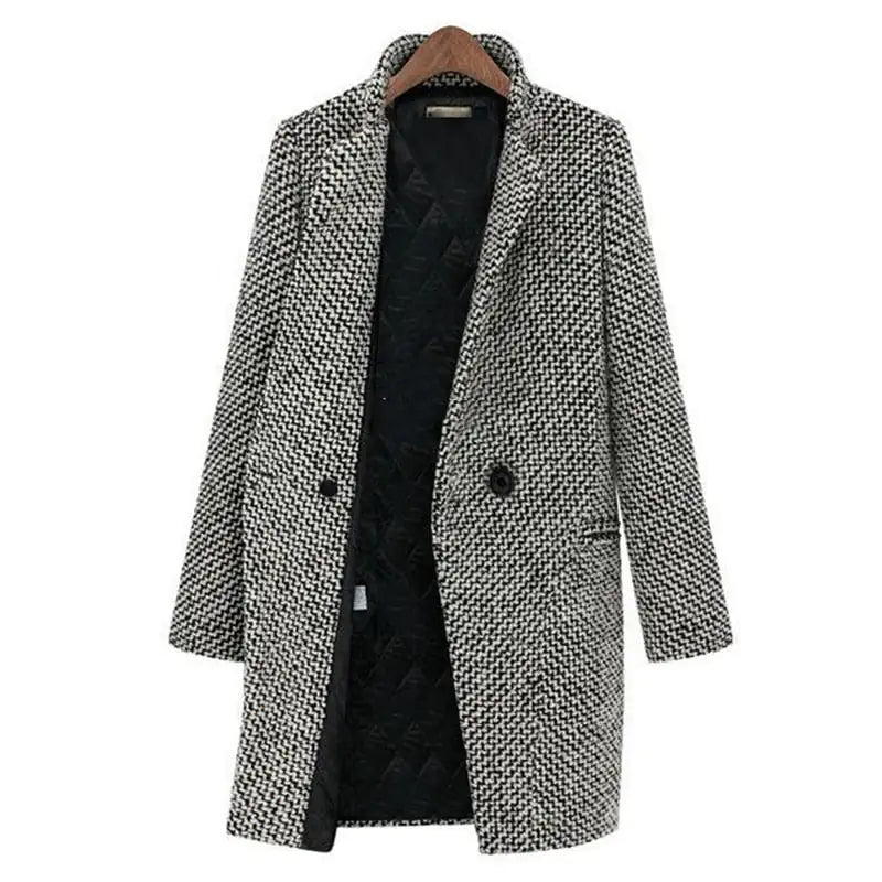 Mirella® | Langer Wolljackenmantel