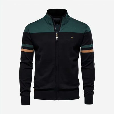 Hugh Sweatshirt mit Reißverschluss