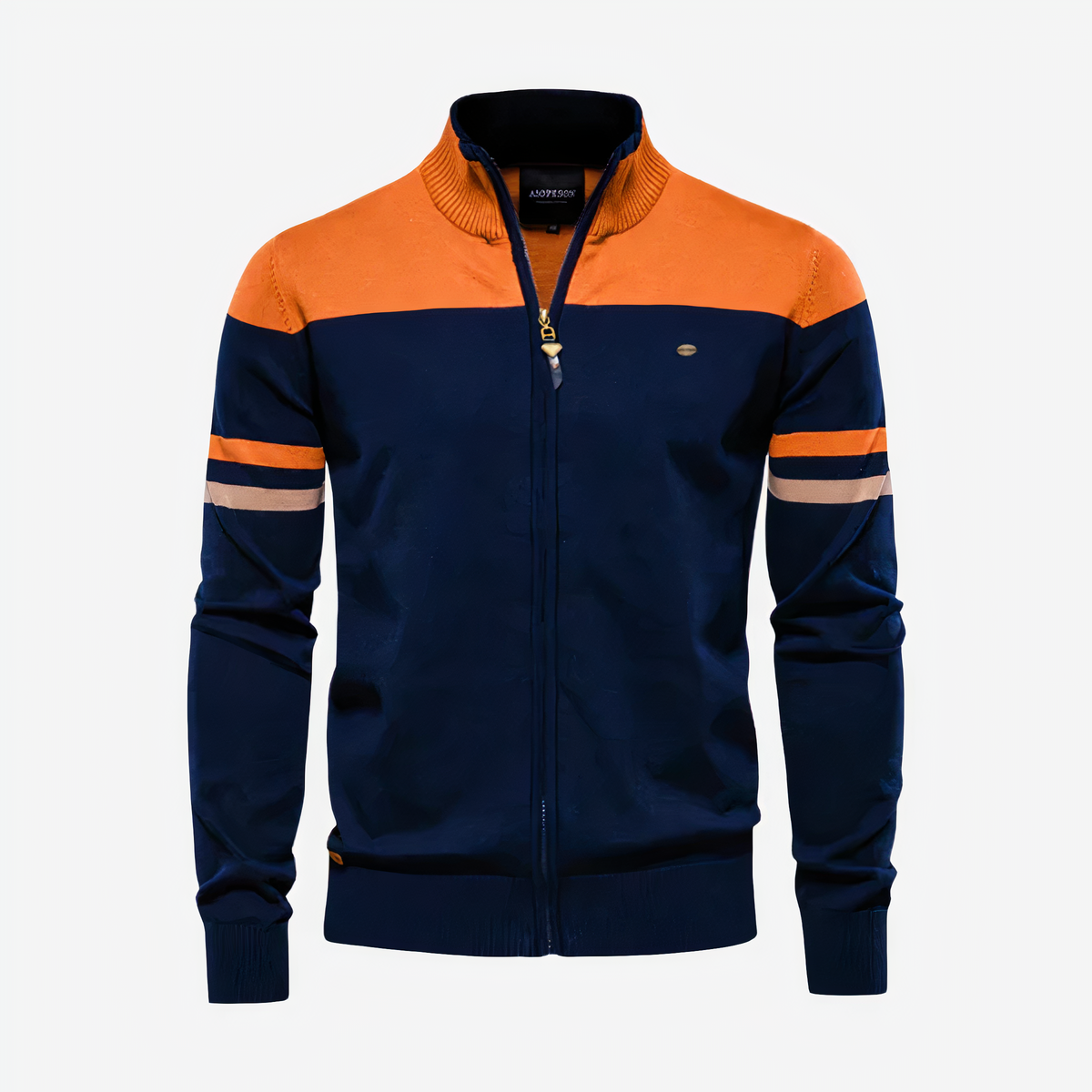Hugh Sweatshirt mit Reißverschluss