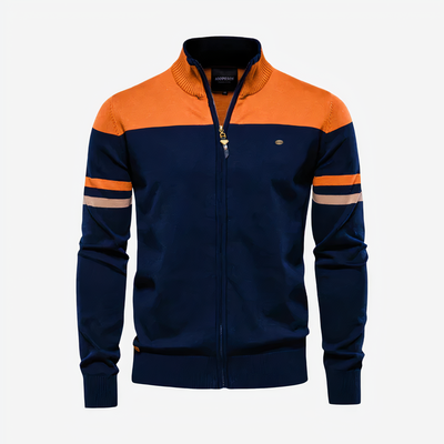 Hugh Sweatshirt mit Reißverschluss