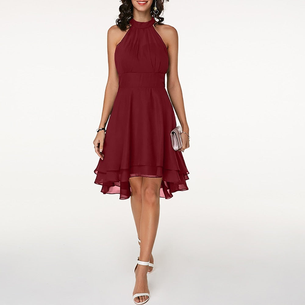 Hafsa- Stilvolle Kleid mit charmanten Rüschen