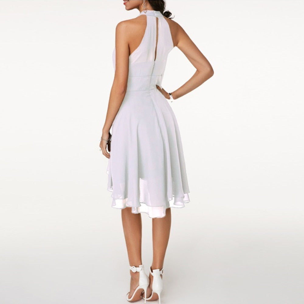 Hafsa- Stilvolle Kleid mit charmanten Rüschen