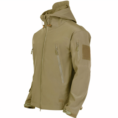 Wasserdichte Militärjacke mit Kapuze Dawson