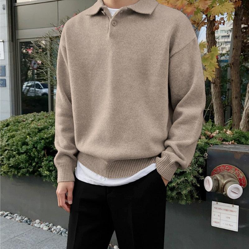 Warmer Freizeitpullover für Herren