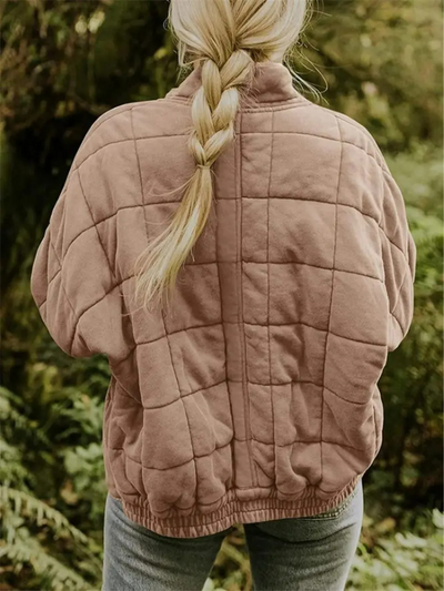 Selena® | Übergroße wattierte Jacke