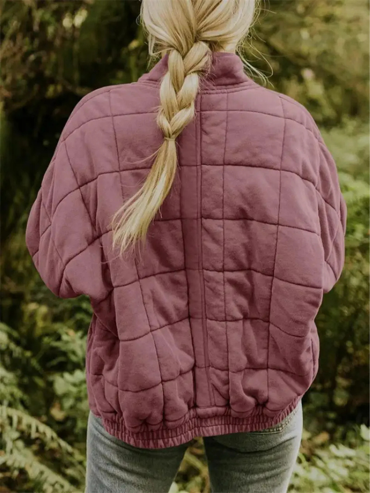Selena® | Übergroße wattierte Jacke