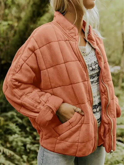 Selena® | Übergroße wattierte Jacke