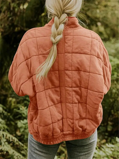 Selena® | Übergroße wattierte Jacke