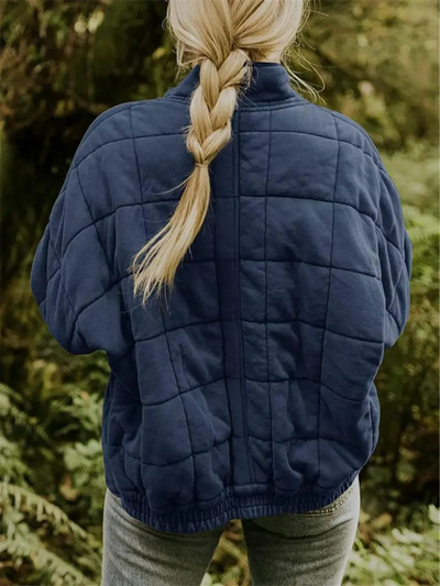 Selena® | Übergroße wattierte Jacke