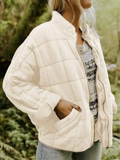 Selena® | Übergroße wattierte Jacke