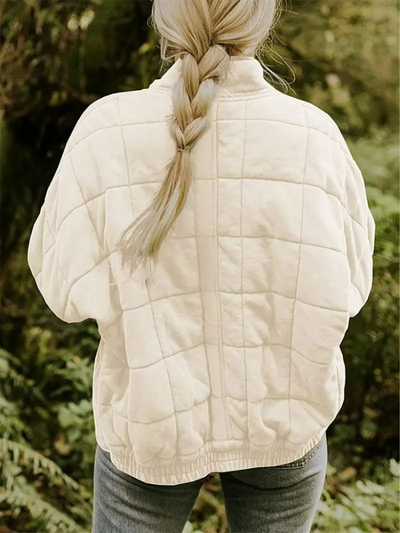 Selena® | Übergroße wattierte Jacke