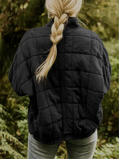 Selena® | Übergroße wattierte Jacke