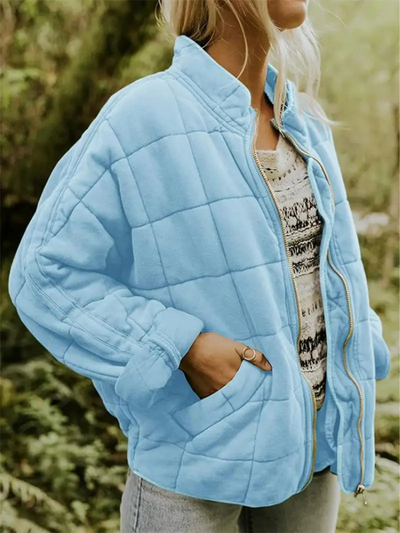 Selena® | Übergroße wattierte Jacke