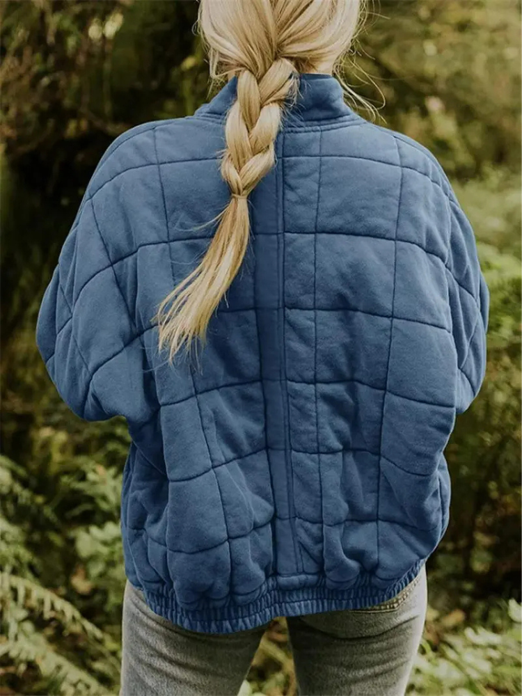 Selena® | Übergroße wattierte Jacke