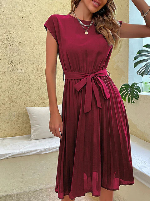 Hilary- Sommerkleid mit kurzen Ärmeln