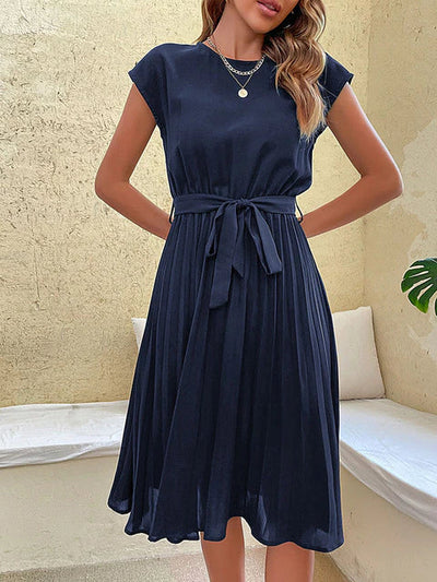 Hilary- Sommerkleid mit kurzen Ärmeln