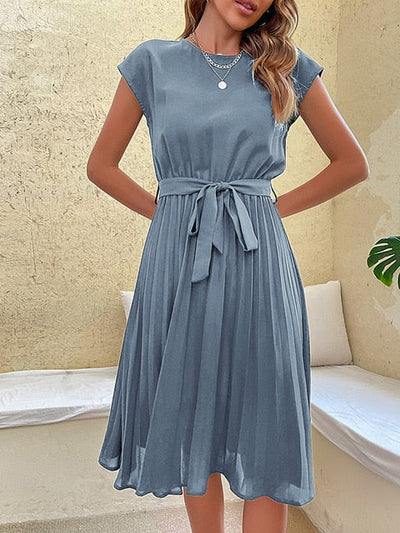 Hilary- Sommerkleid mit kurzen Ärmeln
