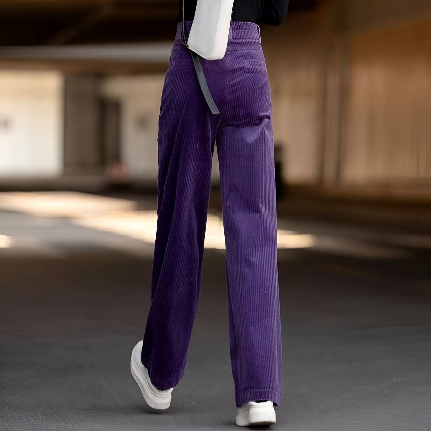 Luisa | Bequeme & Stylische Weite Cordhose