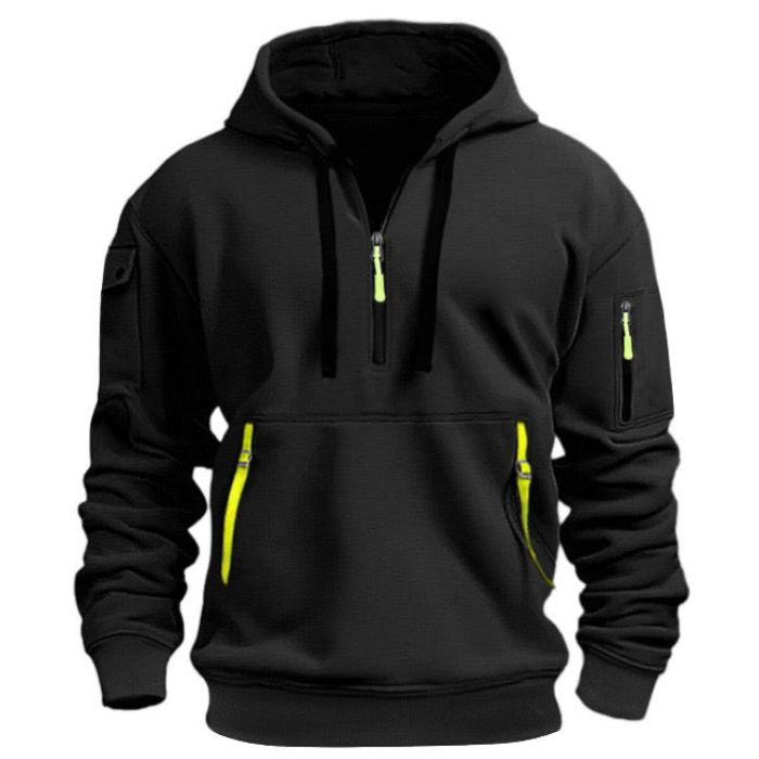 Pullover mit halbem Reißverschluss für Herren Isaac