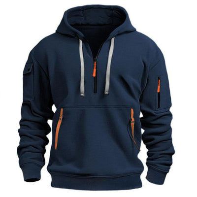 Pullover mit halbem Reißverschluss für Herren Isaac