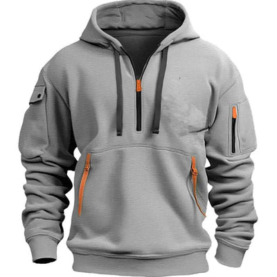 Pullover mit halbem Reißverschluss für Herren Isaac