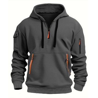 Pullover mit halbem Reißverschluss für Herren Isaac