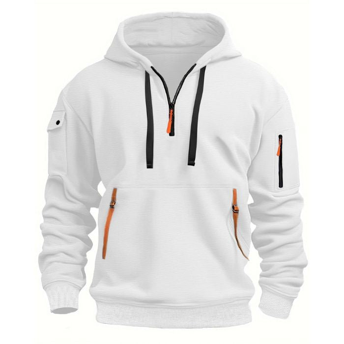 Pullover mit halbem Reißverschluss für Herren Isaac