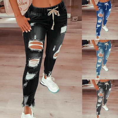 Franzi | Vintage Distressed High-Waist Jeans