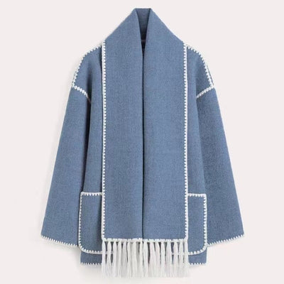 Maria® | Bequeme Manteljacke aus Wolle