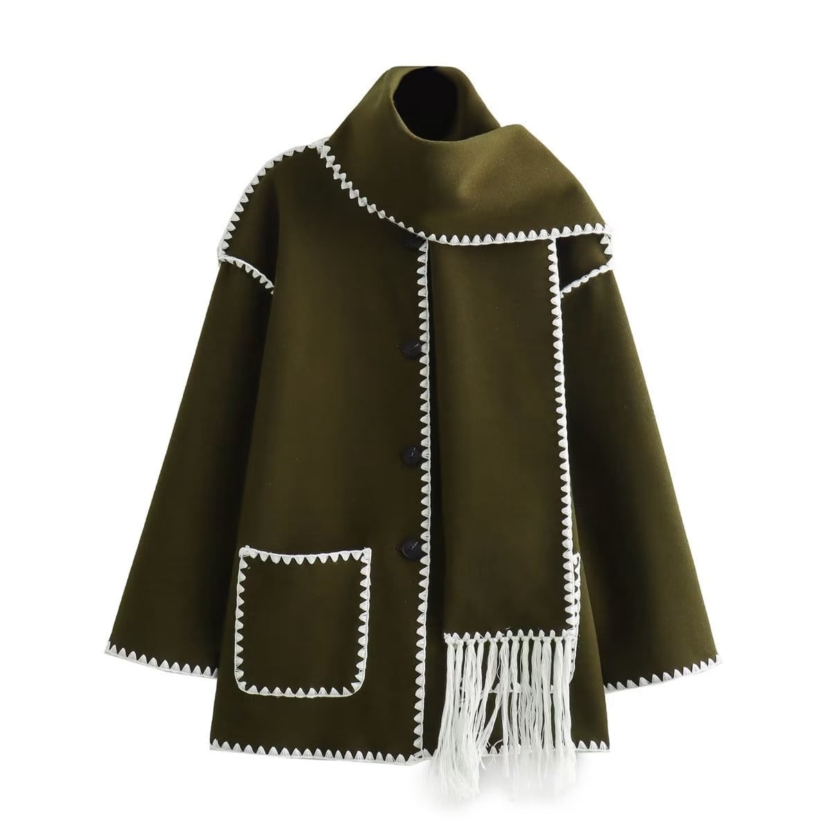 Maria® | Bequeme Manteljacke aus Wolle