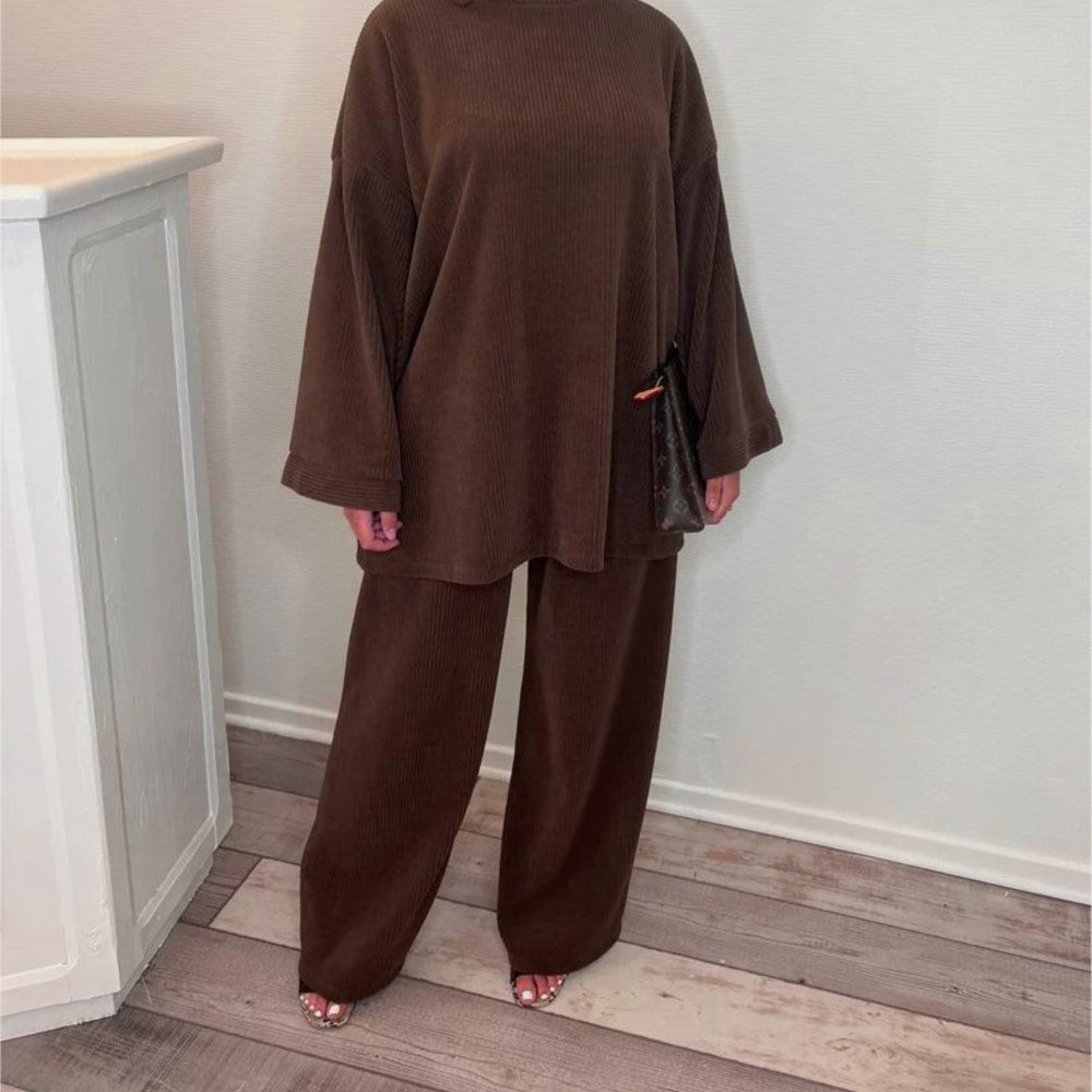 Joni | Herbst Winter Zweiteiliges Set