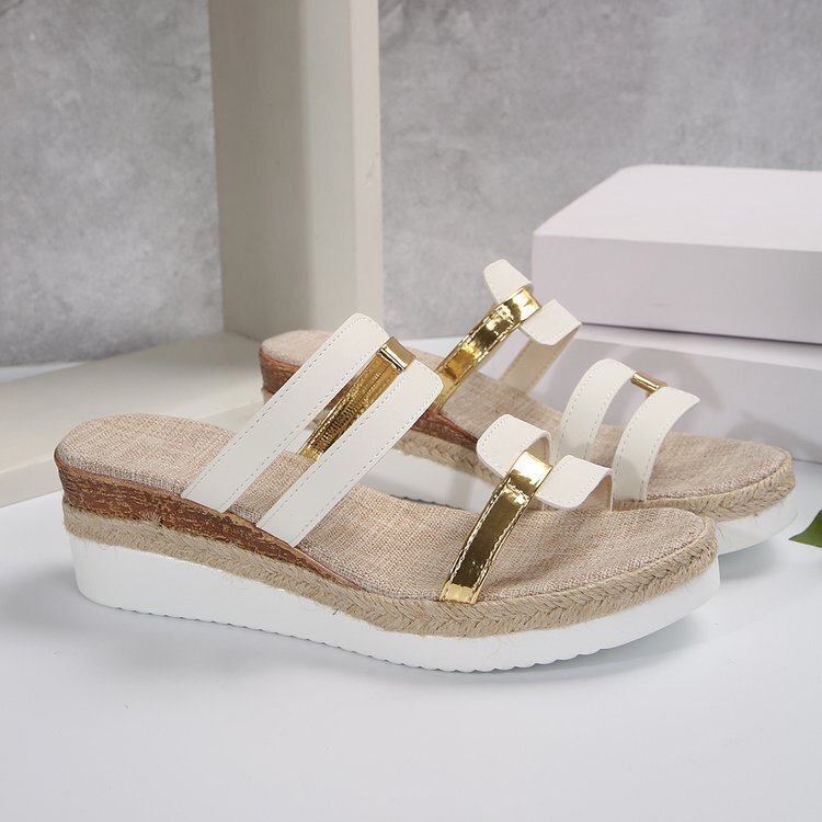 Marit - Damen Plateausandalen