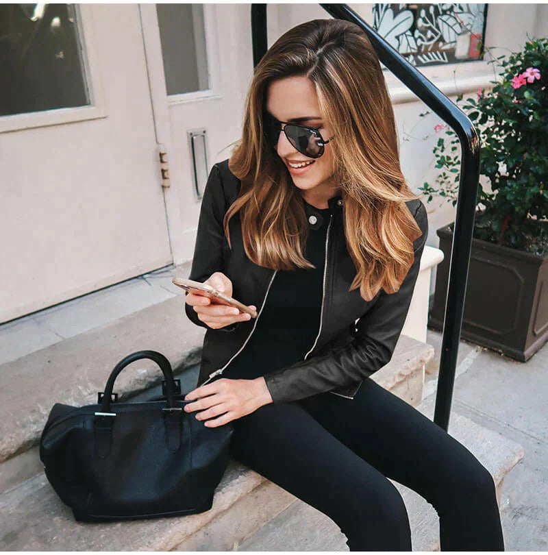 Vesper® | Italienische Lederjacke