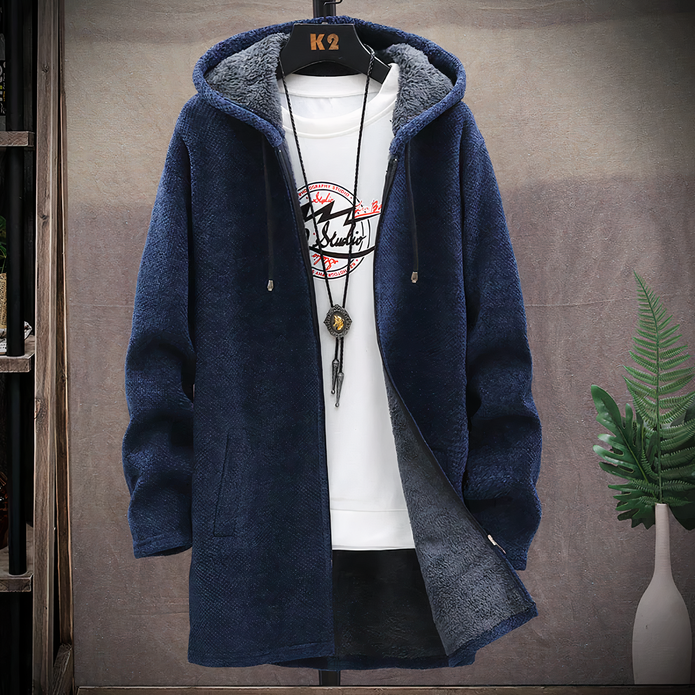 Jayden Hoodie in mittellanger Länge