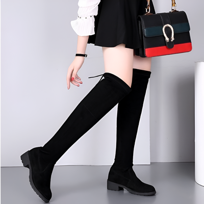 Benedikta | Wintertaugliche Over-The-Knee Stiefel