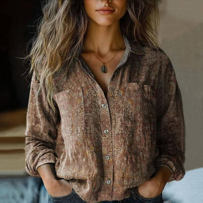 Vintage Damen Bluse