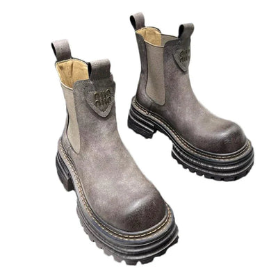 Imani | Chunky Plateau Frauen Ankle Snow Stiefel