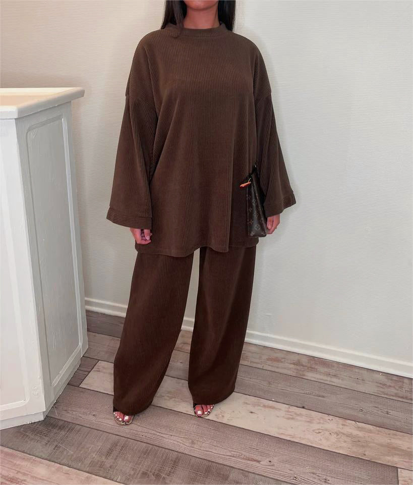 Joni | Herbst Winter Zweiteiliges Set
