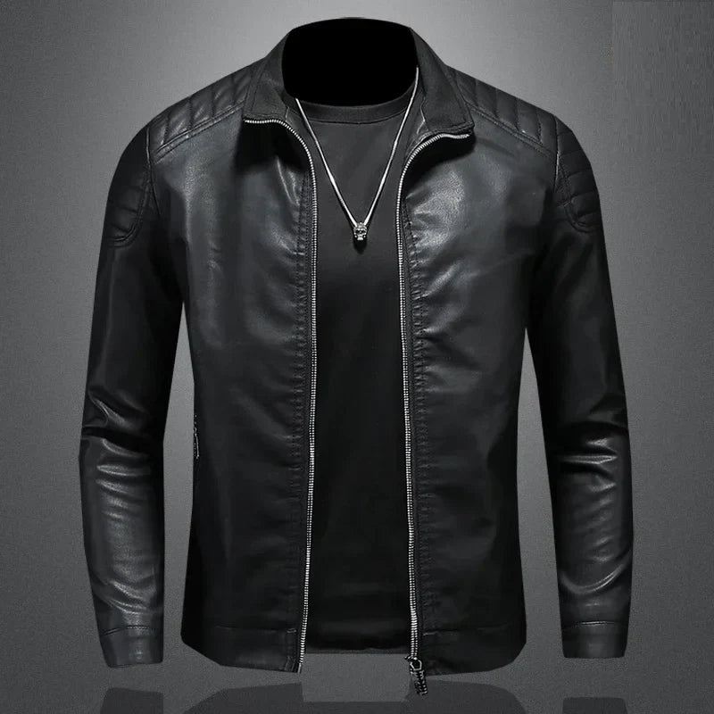 Herren Leder Bomberjacke Karl