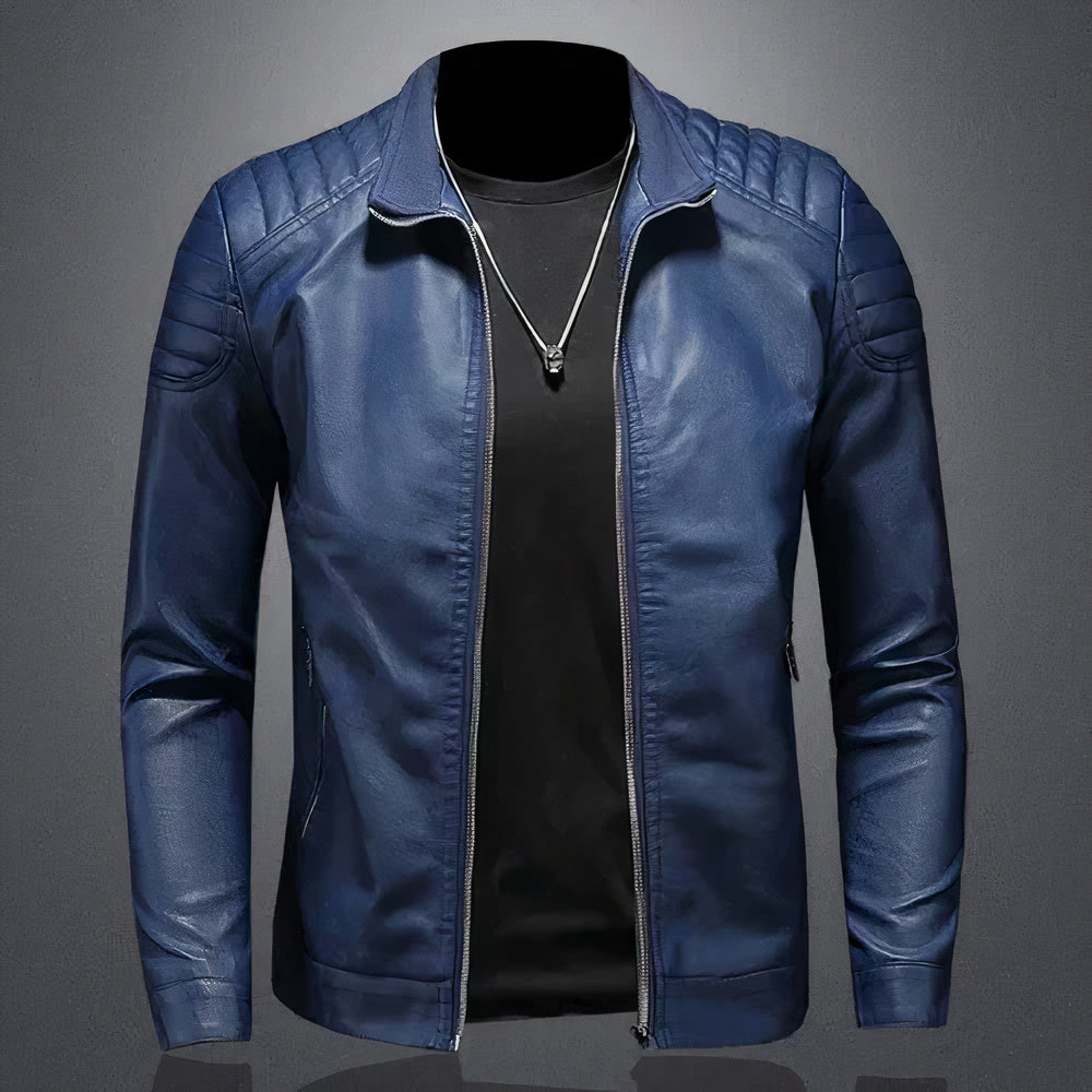 Herren Leder Bomberjacke Karl