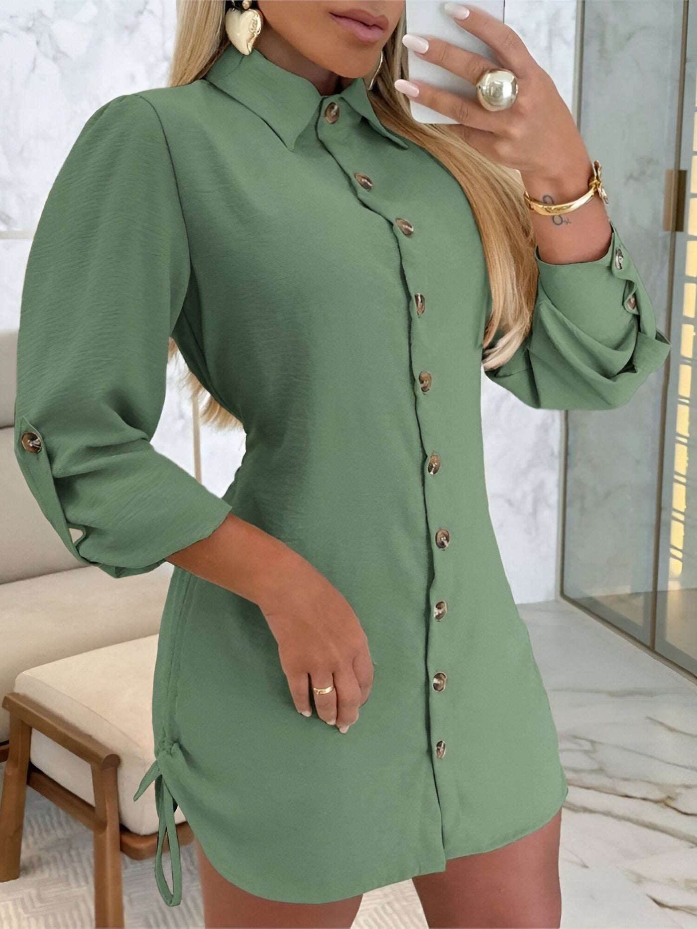 Finley | Elegantes Casual Shirtkleid