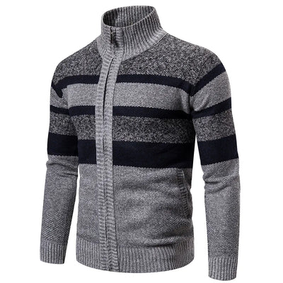 Schmal geschnittene Herren Strickjacke Kelvin
