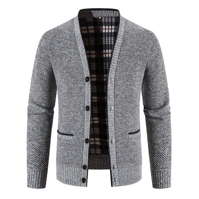 Pullover Strickjacke mit Tasche für Herren Kevin