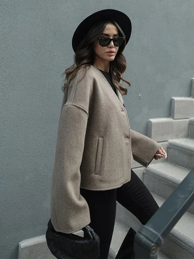 Quiana® | Übergroße Blazerjacke