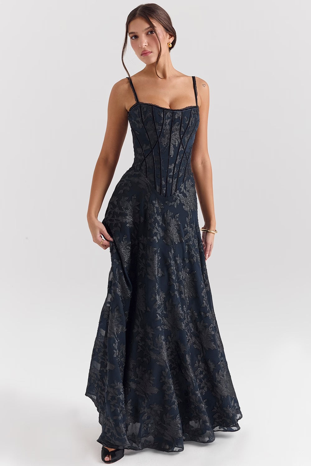 Katharina- Elegante Kleid Mit Klassischer Silhouette