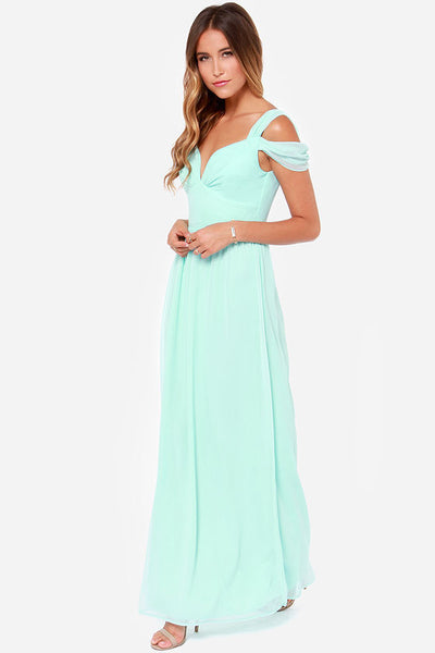Katja- Langes Elegantes Griechisches Faltenkleid