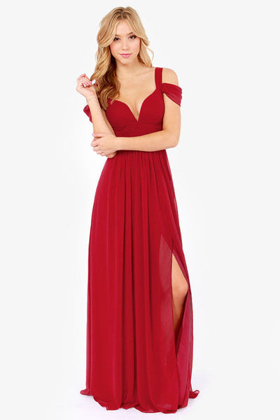 Katja- Langes Elegantes Griechisches Faltenkleid