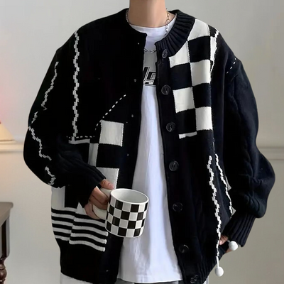 Stilvolle Strickjacke für Herren