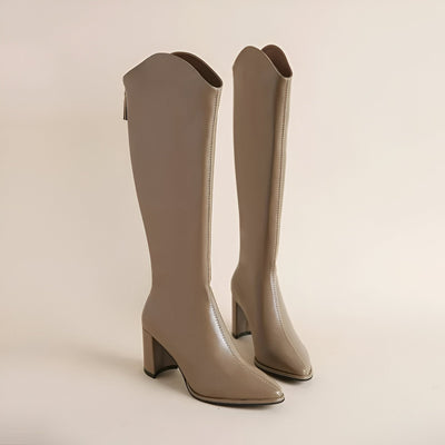 Agnes | Stylische und bequeme Kniehohe Stiefel